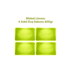 DURU FRESH SENSATİONS MİSKET LİMONU 4LÜ DUŞ SABUN-