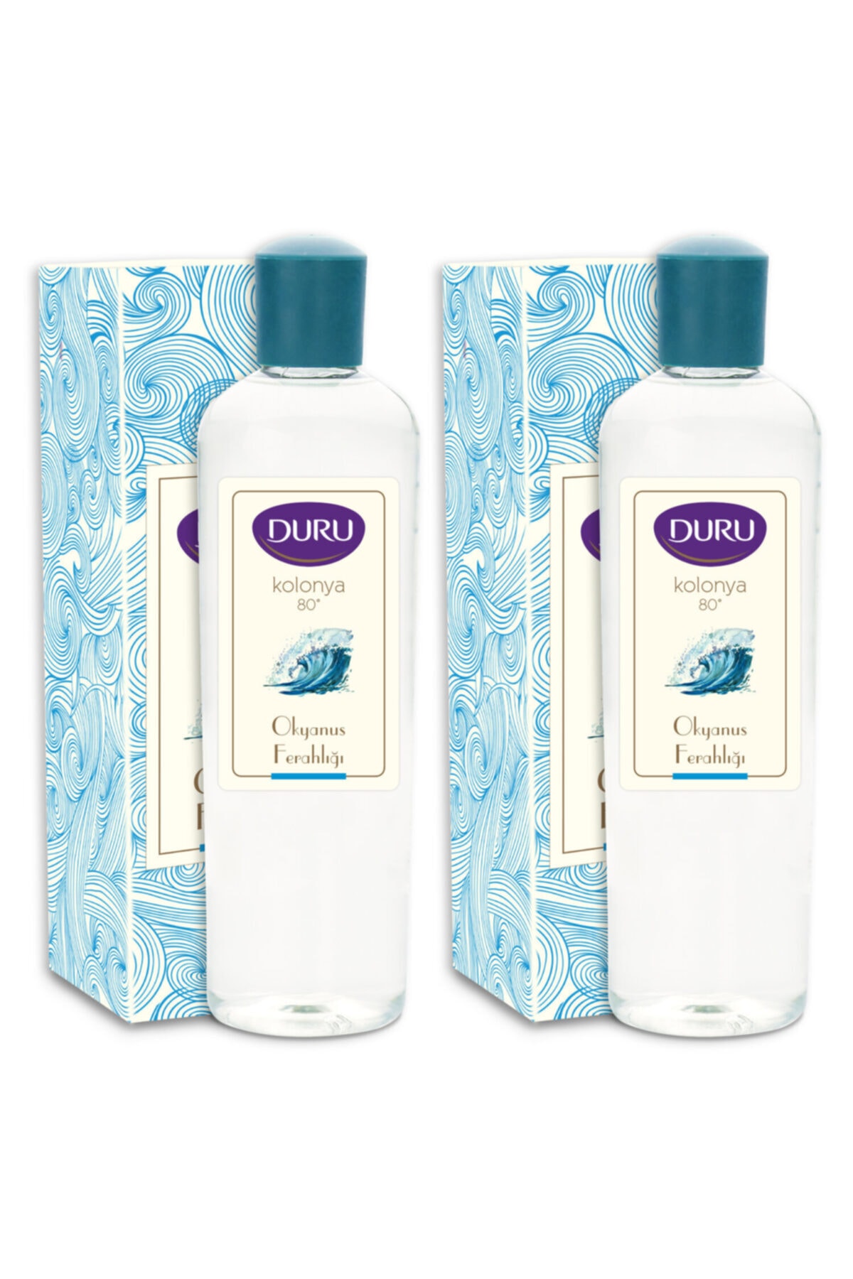 DURU OKYANUS KOLONYA PET ŞİŞE 80 DERECE 2X400ML-