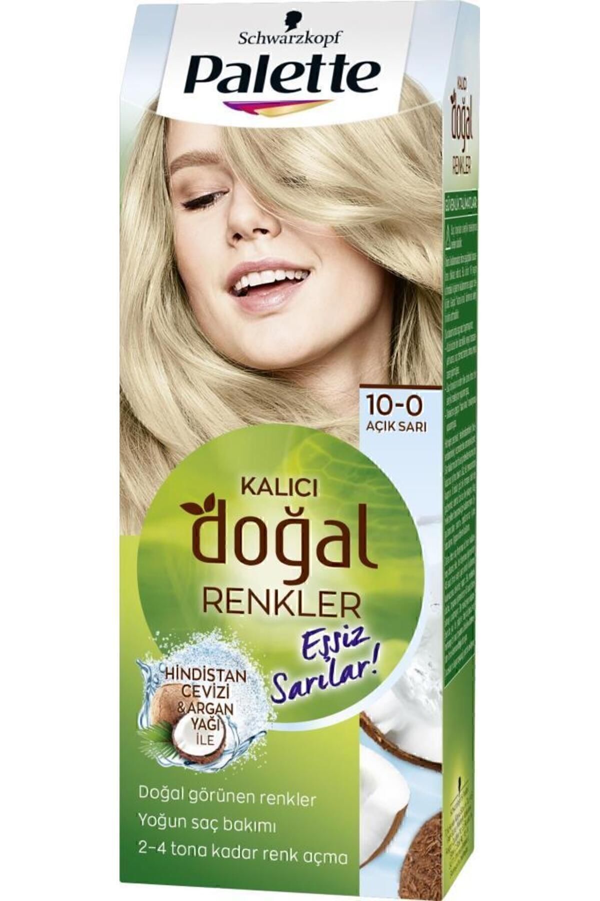 PALETTE KALICI DOĞAL RENKLER 10-0 AÇIK SARI-