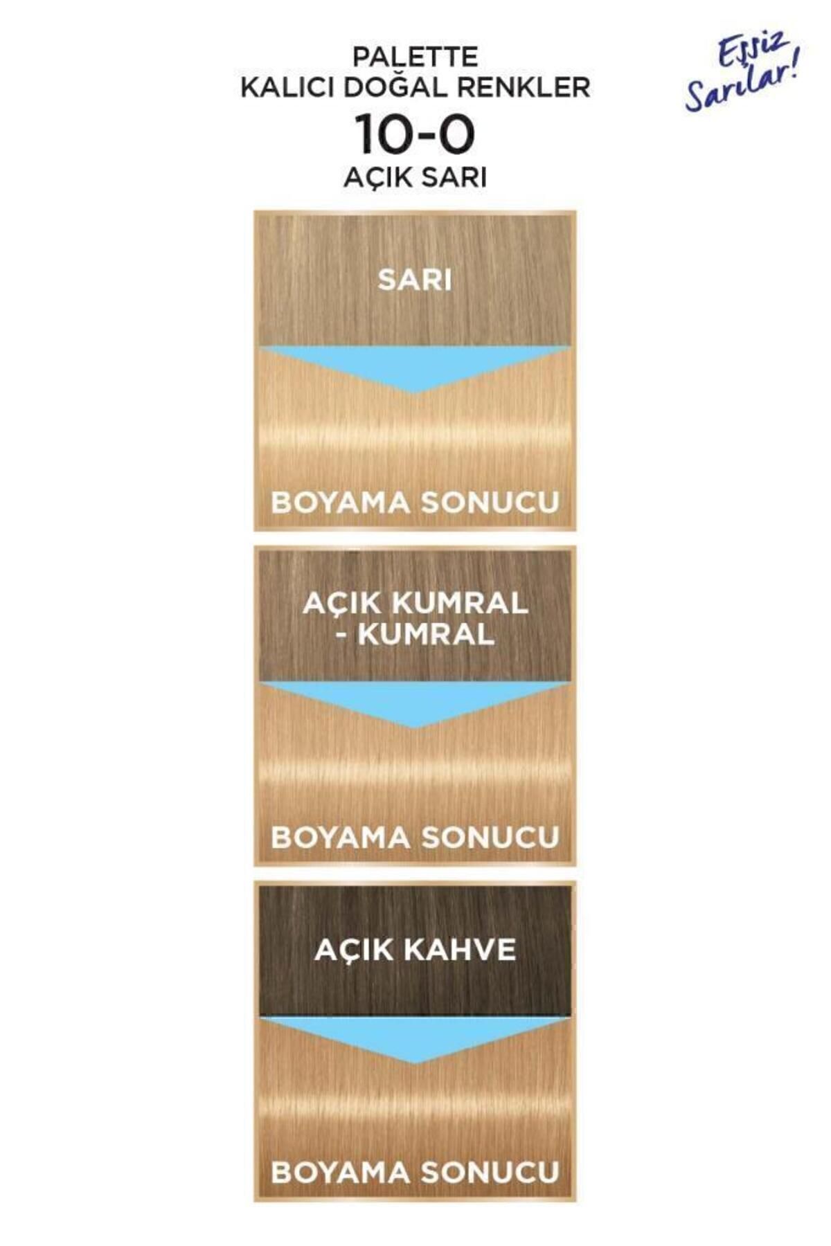 PALETTE KALICI DOĞAL RENKLER 10-0 AÇIK SARI-