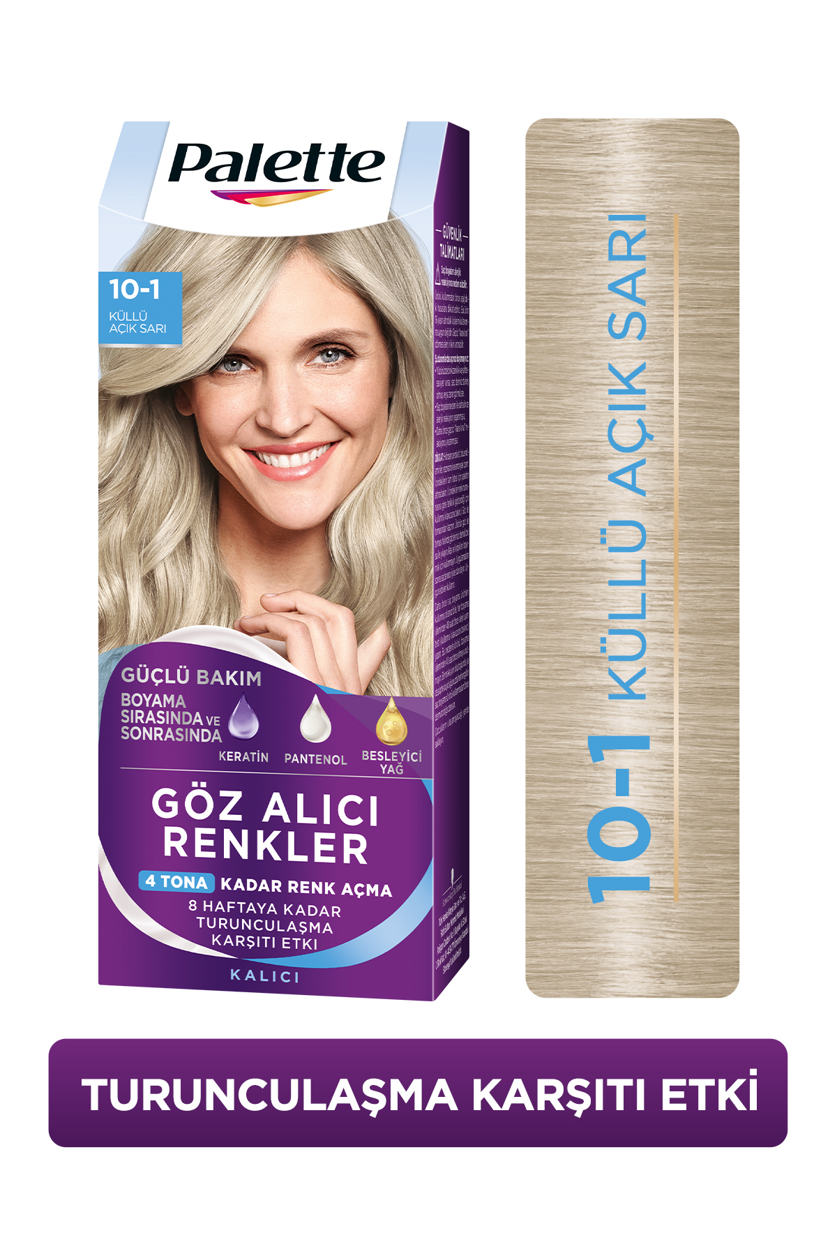 PALETTE GÖZ ALICI RENKLER 10-1 KÜLLÜ AÇIK SARI-