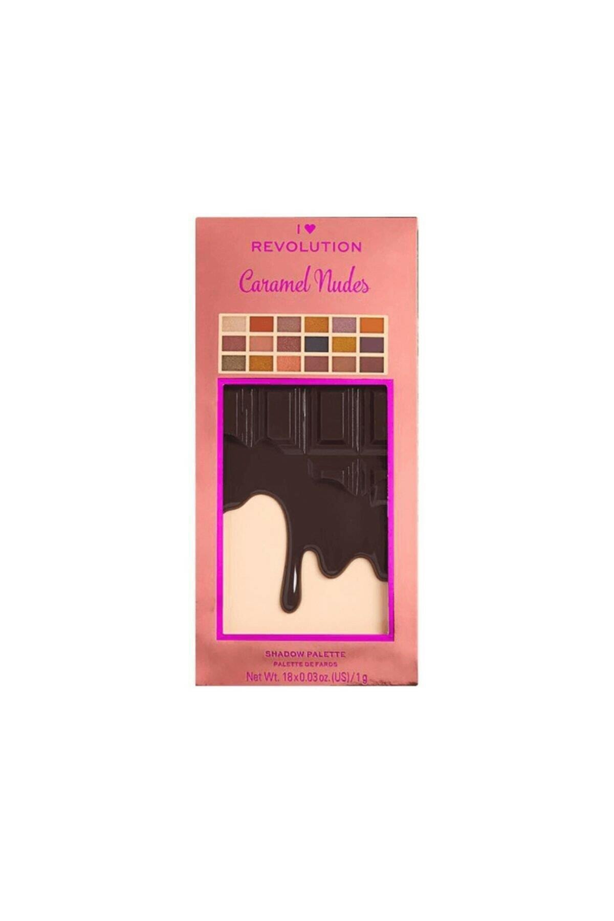 I HEART  CHOCOLATE FAR PALETİ CARAMEL NUDES-