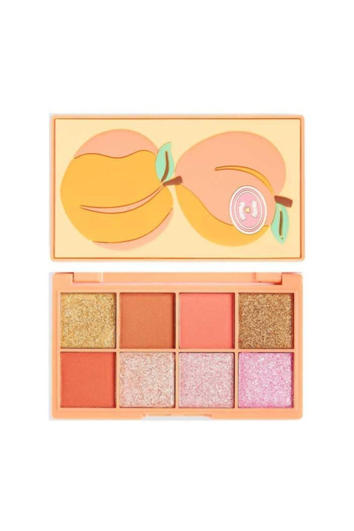 I HEART REVOLUTİON MİNİ TASTY PEACH EYES  PALETTE-