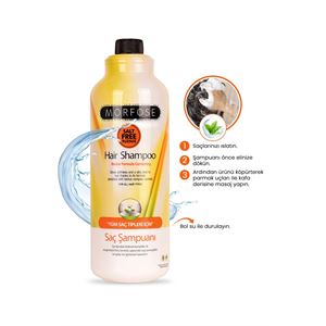 MORFOSE BİTKİSEL TUZSUZ ŞAMPUAN 1000 ML-