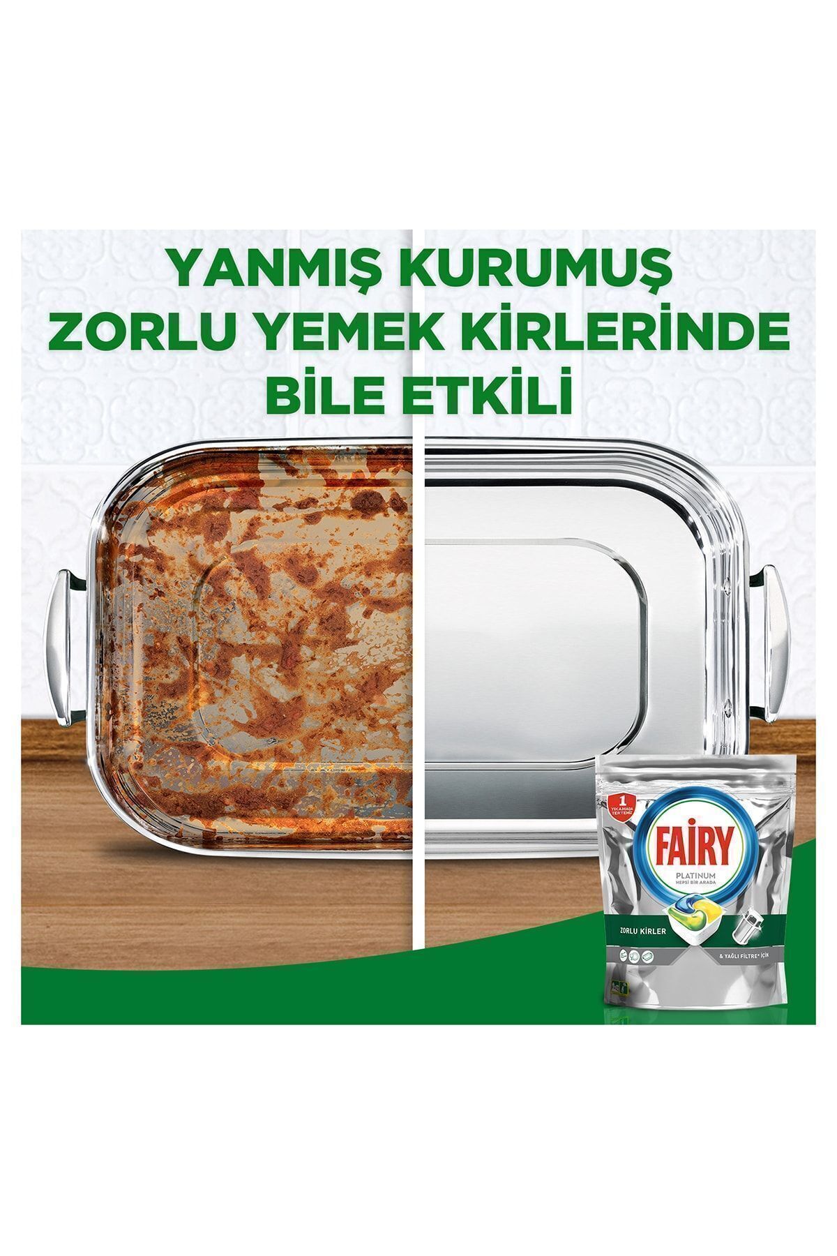 PLATİNUM 60 YIKAMA BULAŞIK MAKİNESİ DETERJANI-