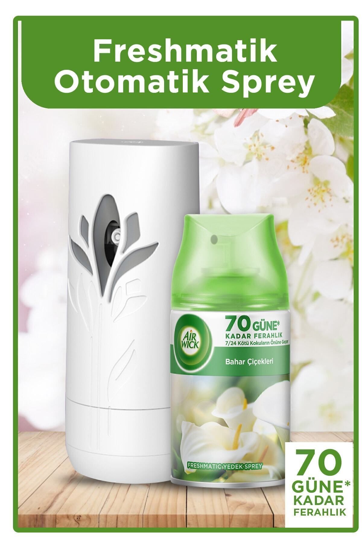 ODA KOKUSU FRESHMATİC MAKİNE BAHAR ÇİÇEKLERİ 250ML-