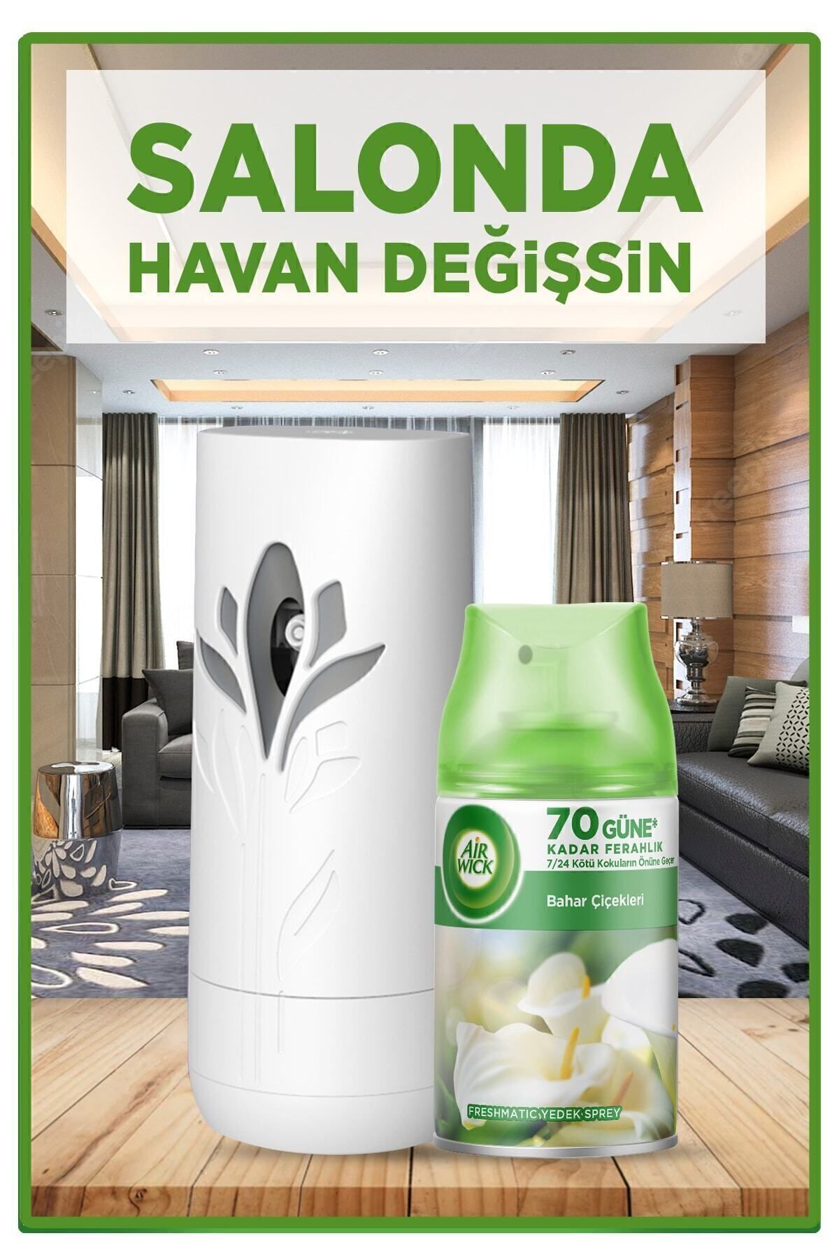 ODA KOKUSU FRESHMATİC MAKİNE BAHAR ÇİÇEKLERİ 250ML-