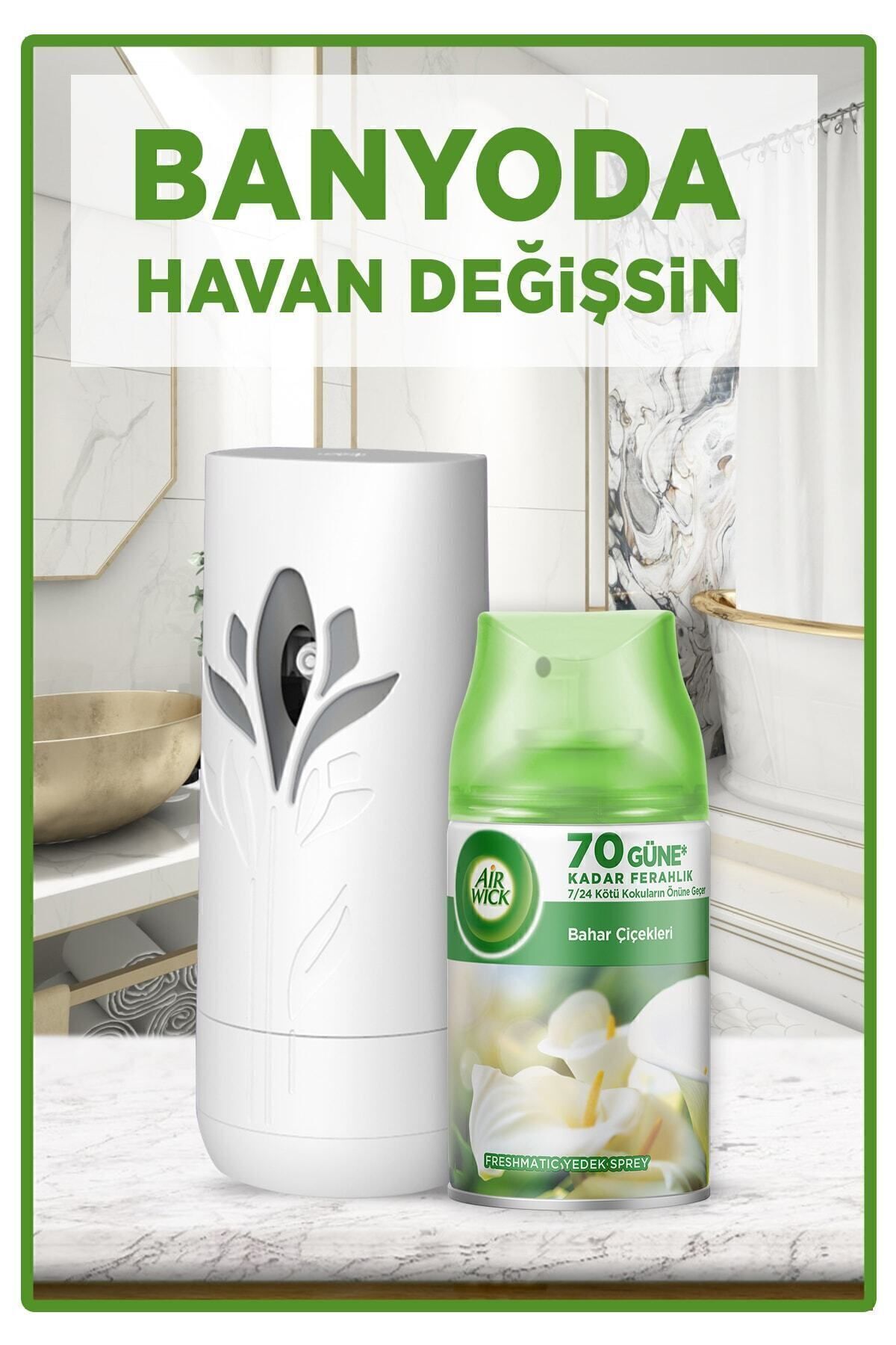 ODA KOKUSU FRESHMATİC MAKİNE BAHAR ÇİÇEKLERİ 250ML-