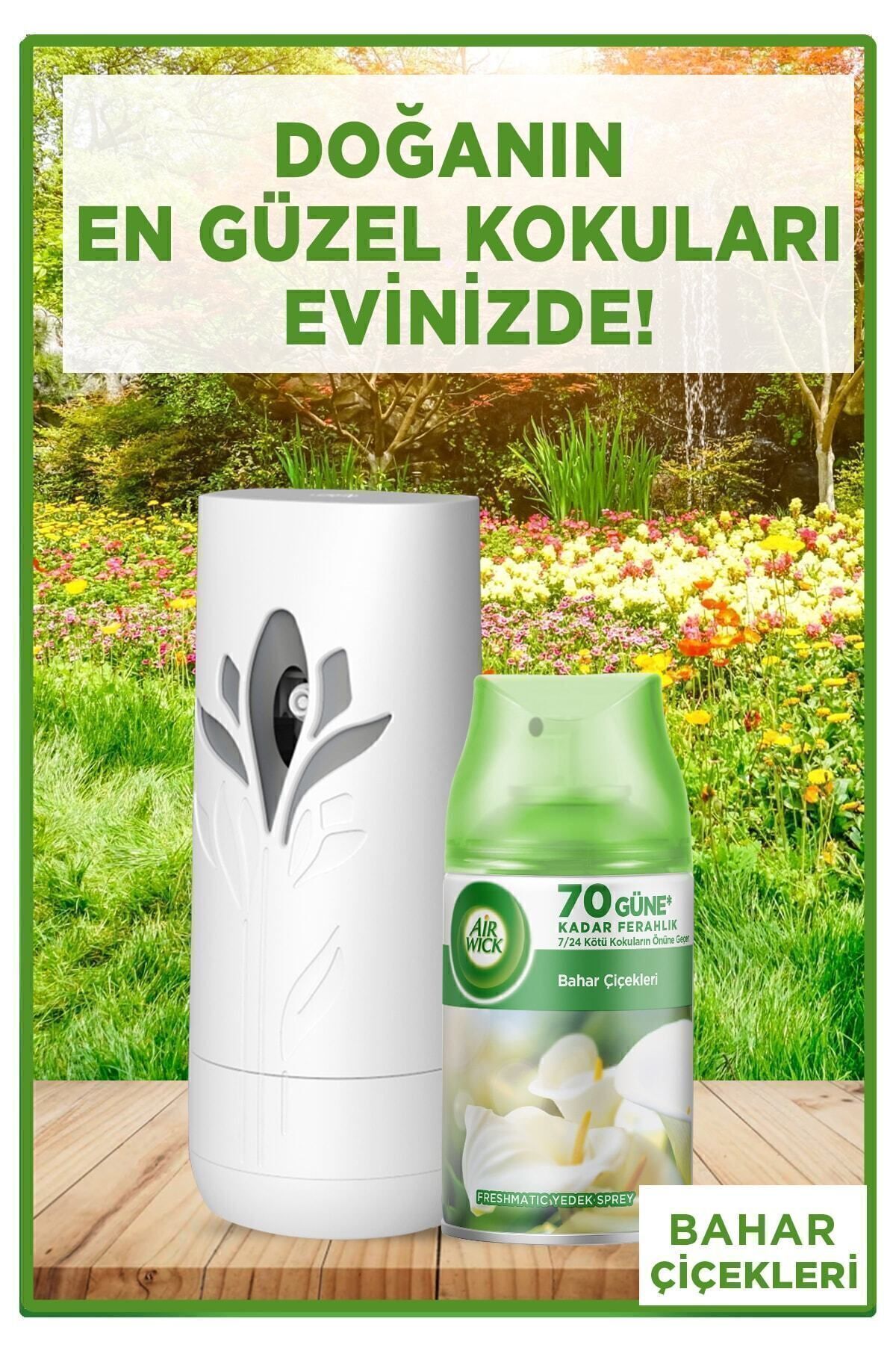 ODA KOKUSU FRESHMATİC MAKİNE BAHAR ÇİÇEKLERİ 250ML-
