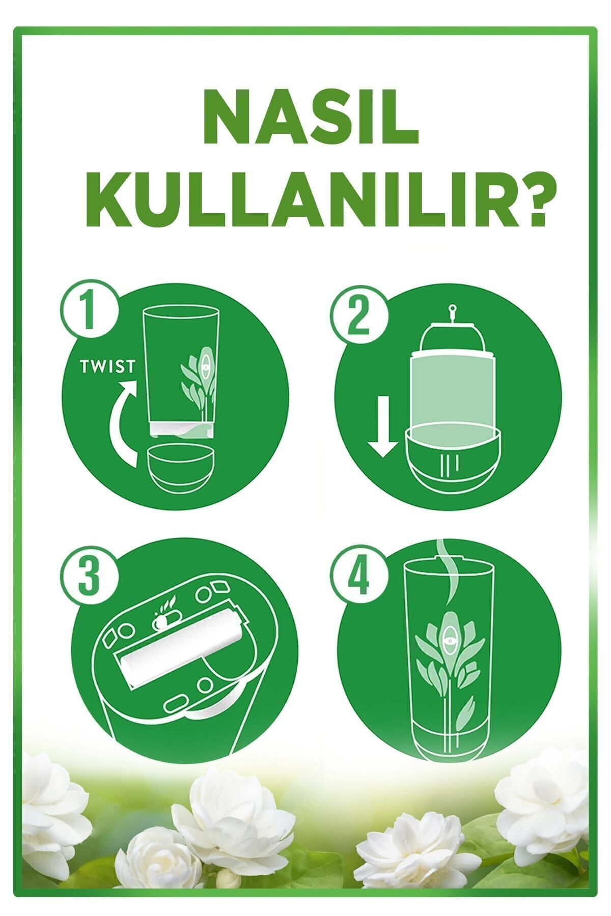 ODA KOKUSU FRESHMATİC MAKİNE BAHAR ÇİÇEKLERİ 250ML-