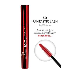 GOLDEN ROSE SİYAH MASKARA 3D FANTASTİC BLACK-