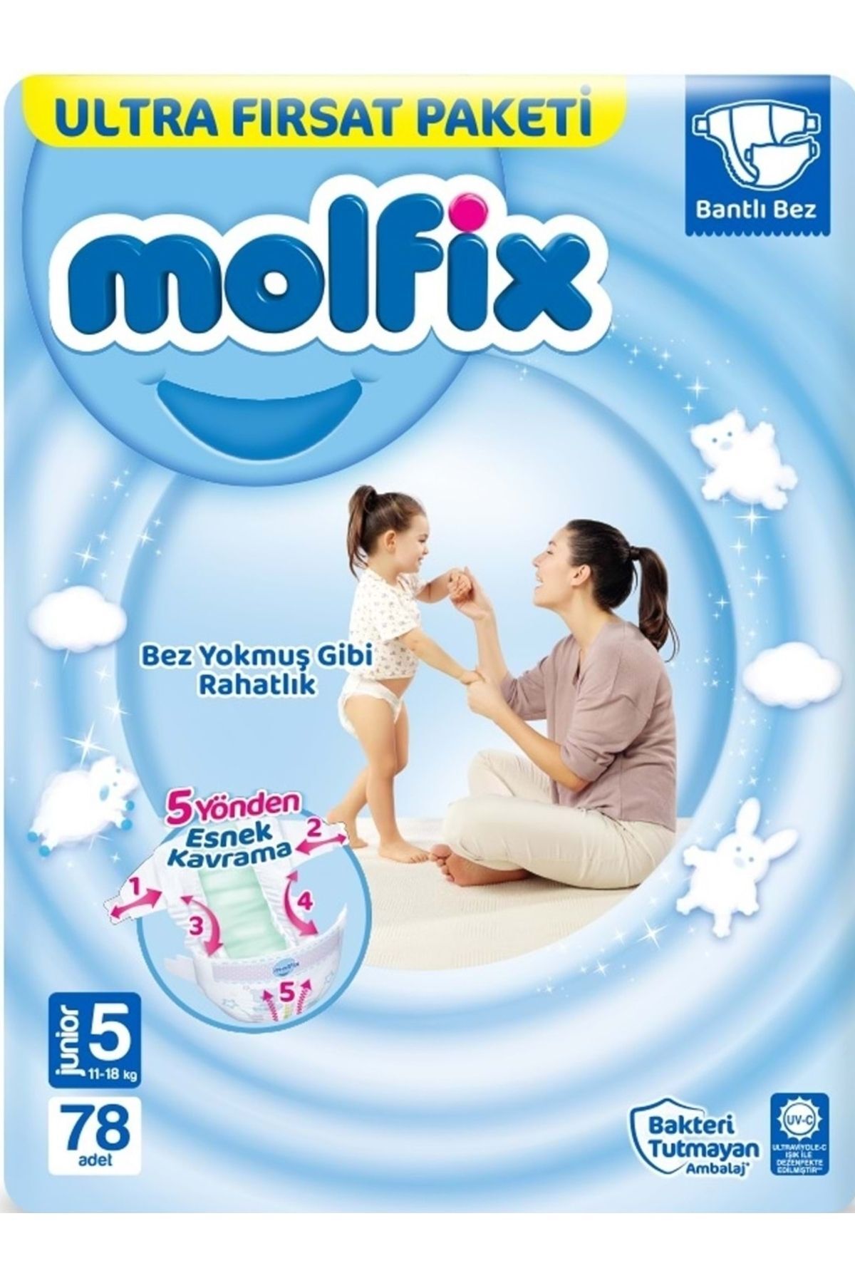 MOLFİX 5 NUMARA11-18KGJUNİOR ULTRAFIRSATPAKET78ADT-
