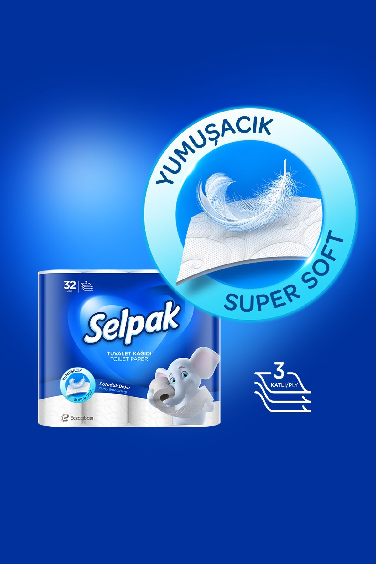 SELPAK TUVALET KAĞIDI 32Lİ-