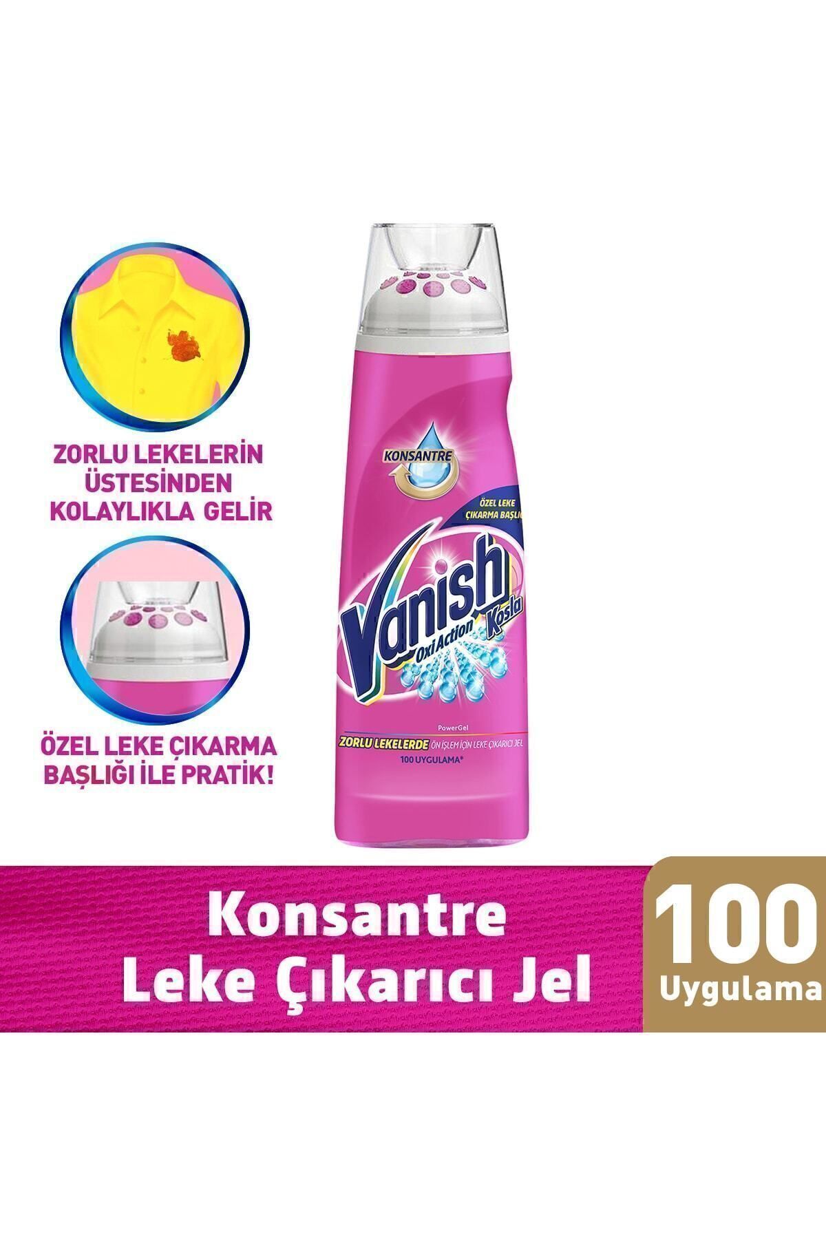 VANİSH KOSLA ÖN İŞLEM İÇİN LEKE ÇIKARICI JEL 200 M-
