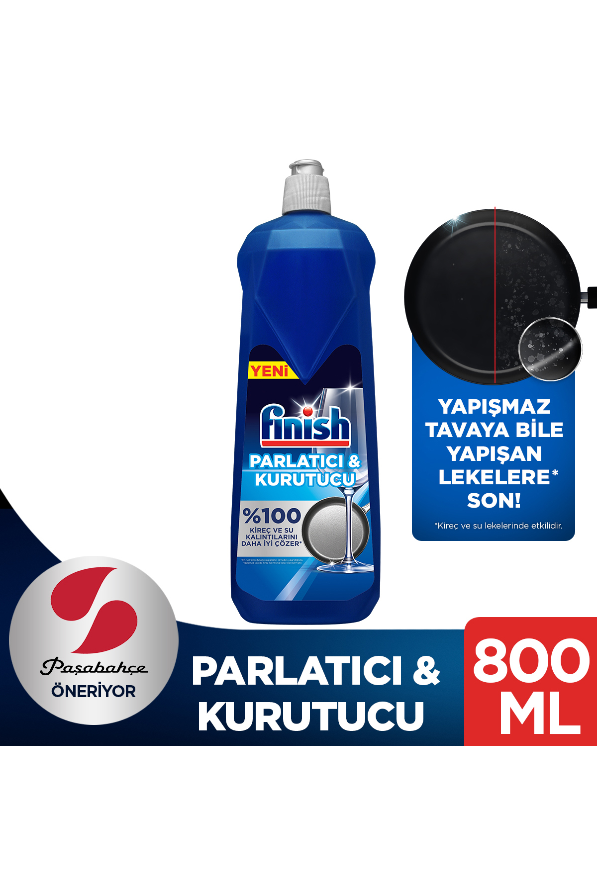 FİNİSH BULAŞIK MAKİNESİ PARLATICISI 800 ML-