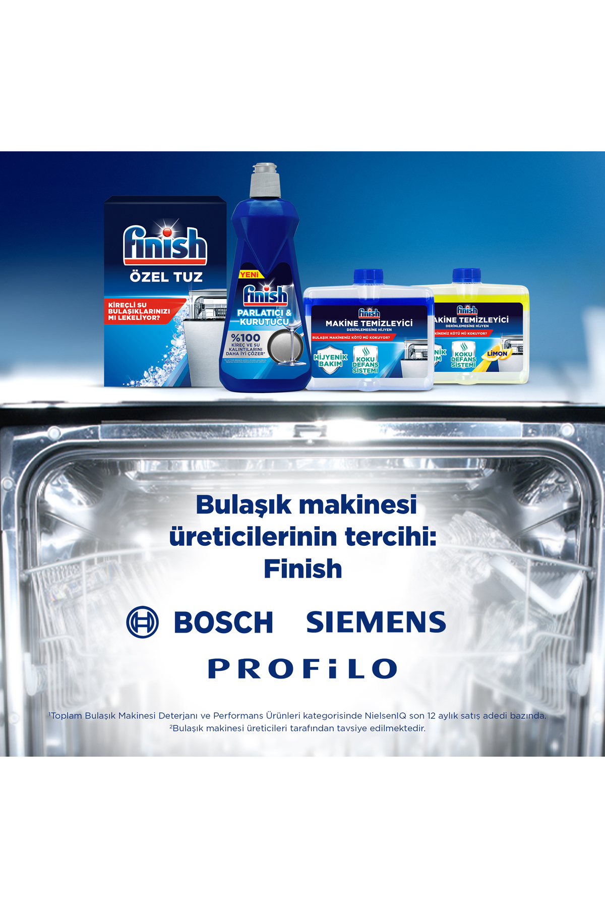 FİNİSH BULAŞIK MAKİNESİ PARLATICISI 800 ML-