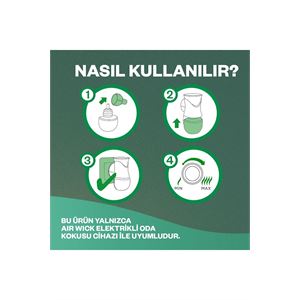 AİRWİCK ELEKTRİKLİ ODA KOKUSU YEDEK BAHAR ÇİÇEKLER-