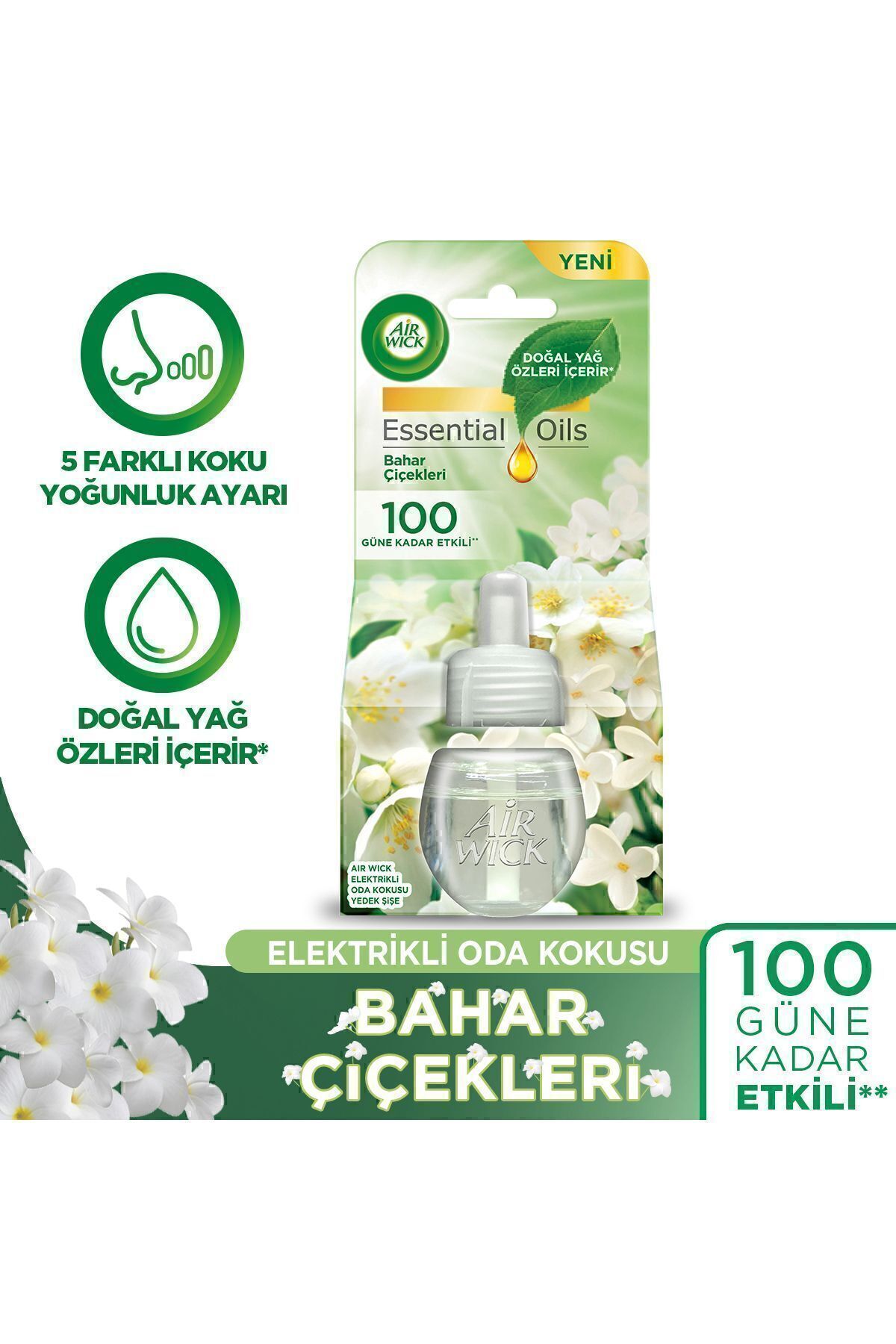 AİRWİCK ELEKTRİKLİ ODA KOKUSU YEDEK BAHAR ÇİÇEKLER-