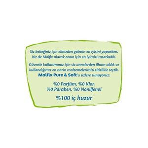 MOLFİX PURE&SOFT BEBEK BEZİ MİNİ NO:2 124 ADET-
