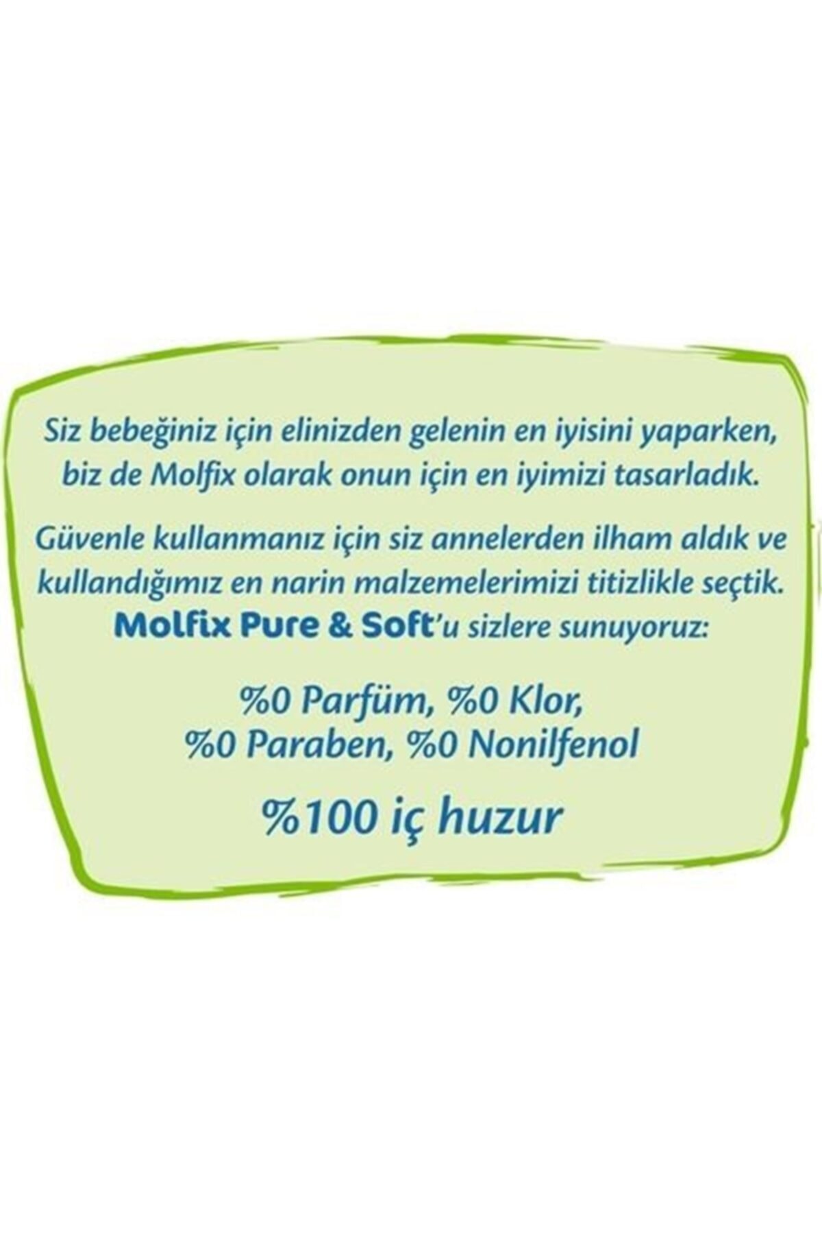 MOLFİX PURE&SOFT BEBEK BEZİ MİNİ NO:2 124 ADET-