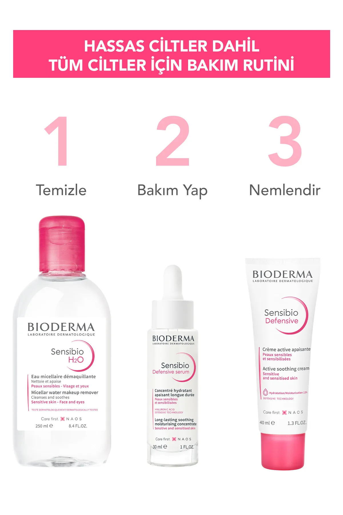 BİODERMA SENSİBİO H2O 250 ML-