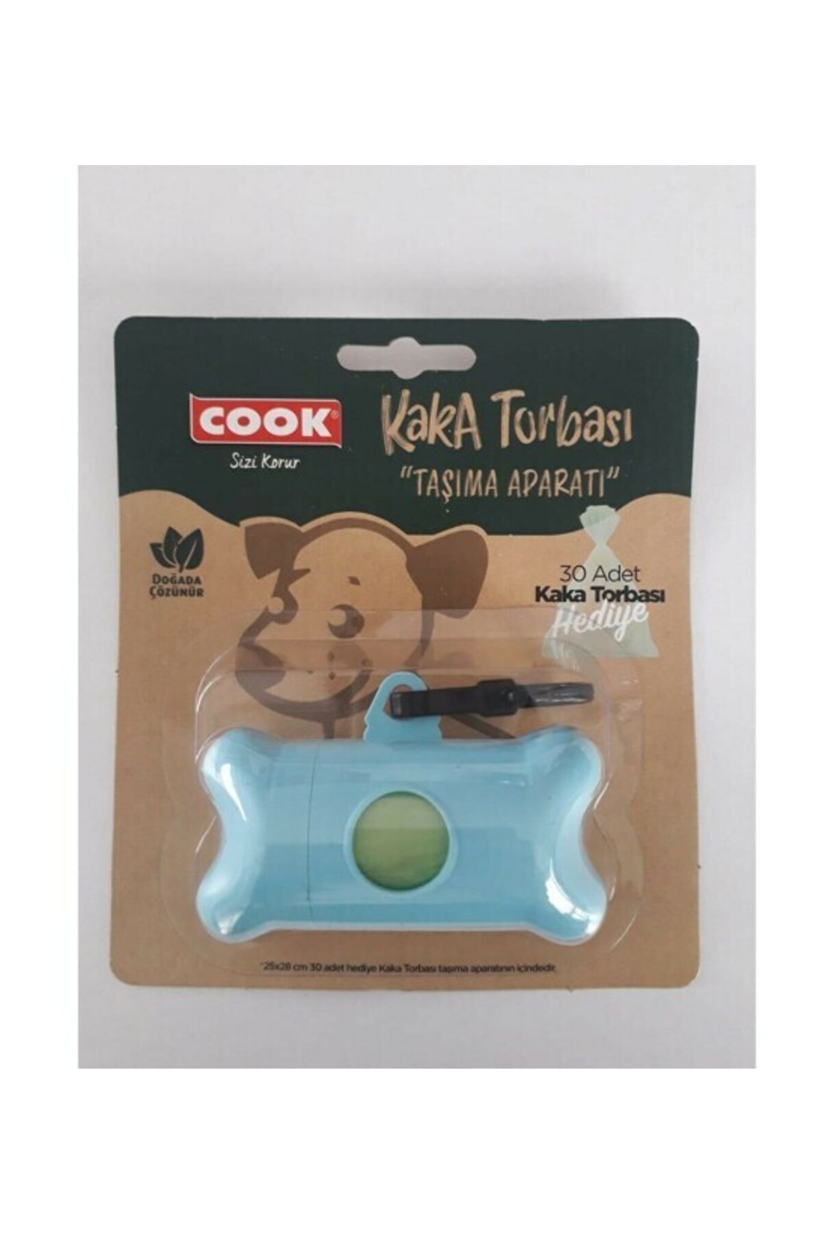 COOK EVCİL HAYVAN KAKA TORBASI BLİSTERLİ 30LU-