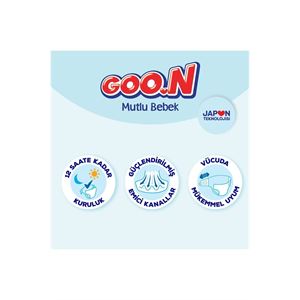 GOON BEBEK BEZİ MUTLU BEBEK JUMBO PAKET 3 BEDEN 36-