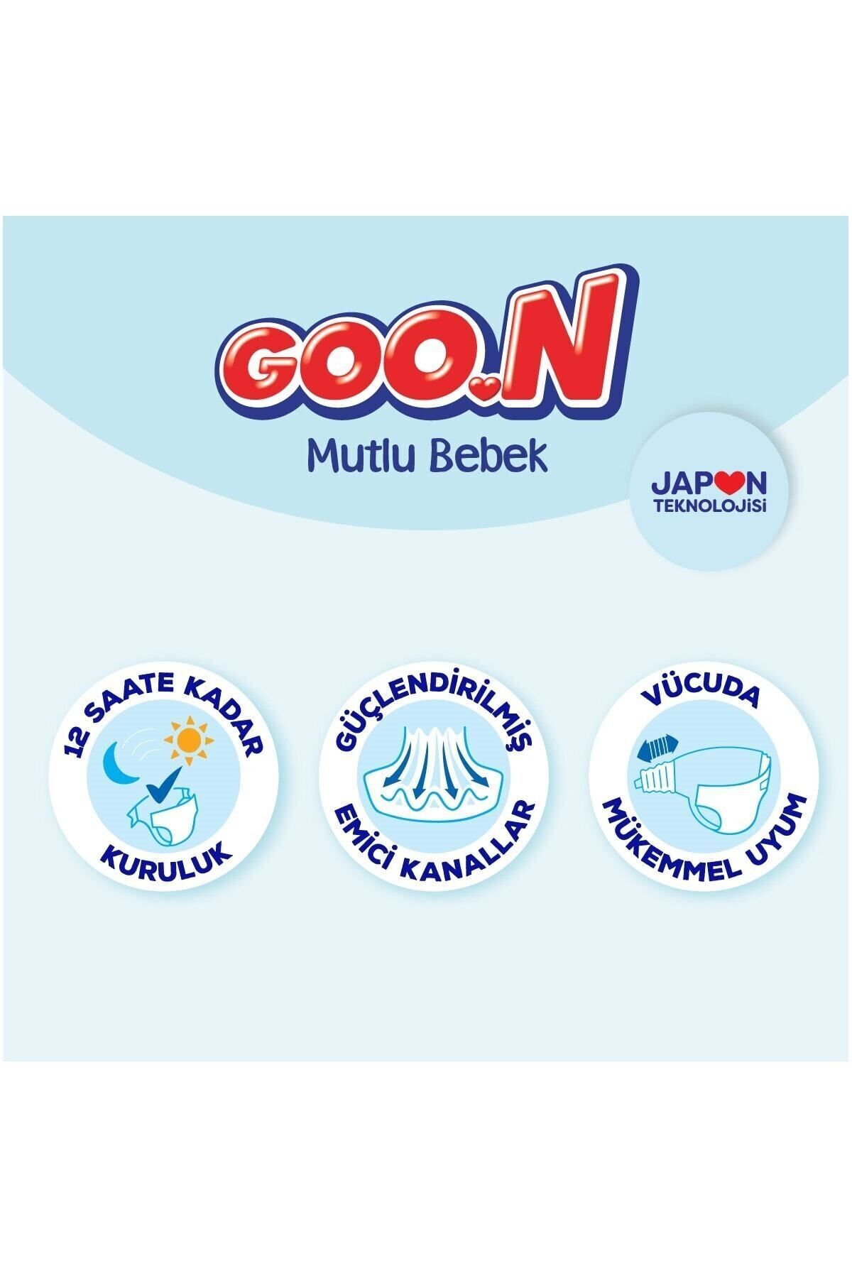 GOON BEBEK BEZİ MUTLU BEBEK JUMBO PAKET 3 BEDEN 36-