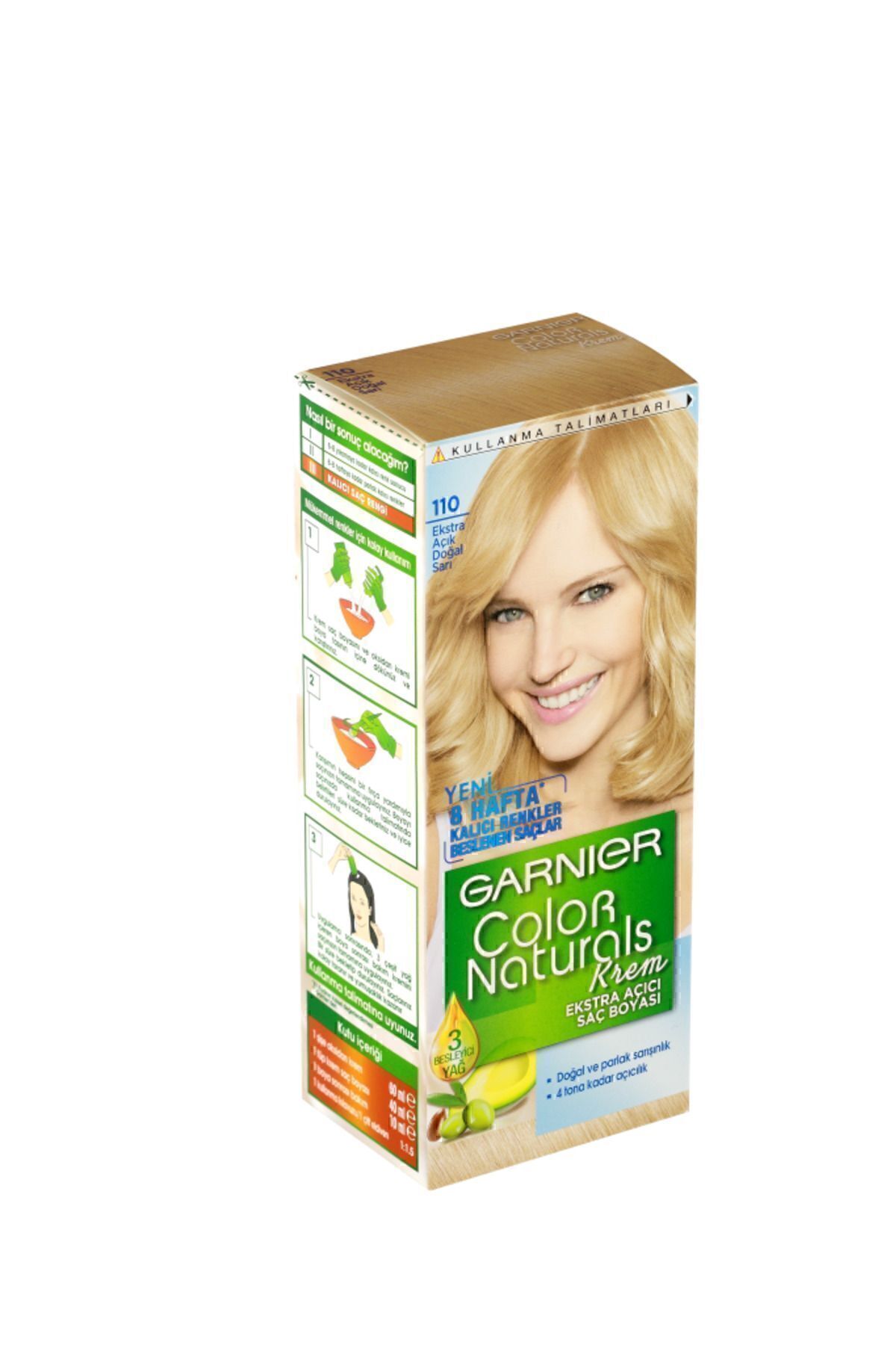 GARNİER SAÇ BOYASI - COLOR NATURALS 110 DOĞAL SARI-