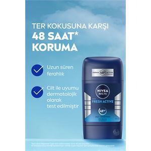 NIVEA MEN FRESH ACTIVE  ROLL-ON 50ML-
