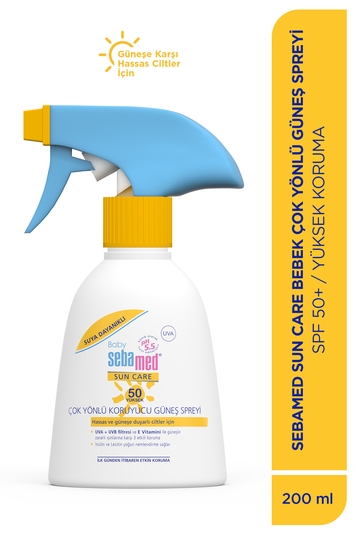 SEBAMED SUN 50 SPF BEBEK GÜNEŞ SPREYİ 200 ML-