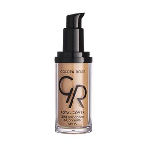 GOLDEN ROSE TOTAL COVER 2İN1 FOUNDATİON&CONCEALER-