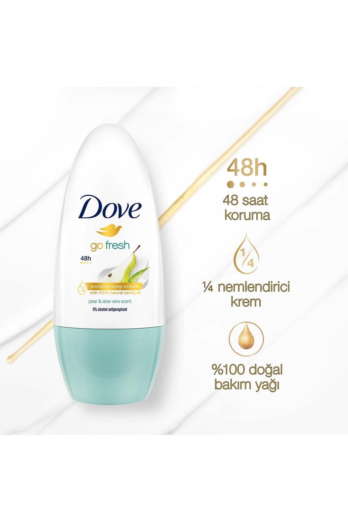 DOVE GO FRESH PEAR ALOEVERA ROLL-ON 50ML-