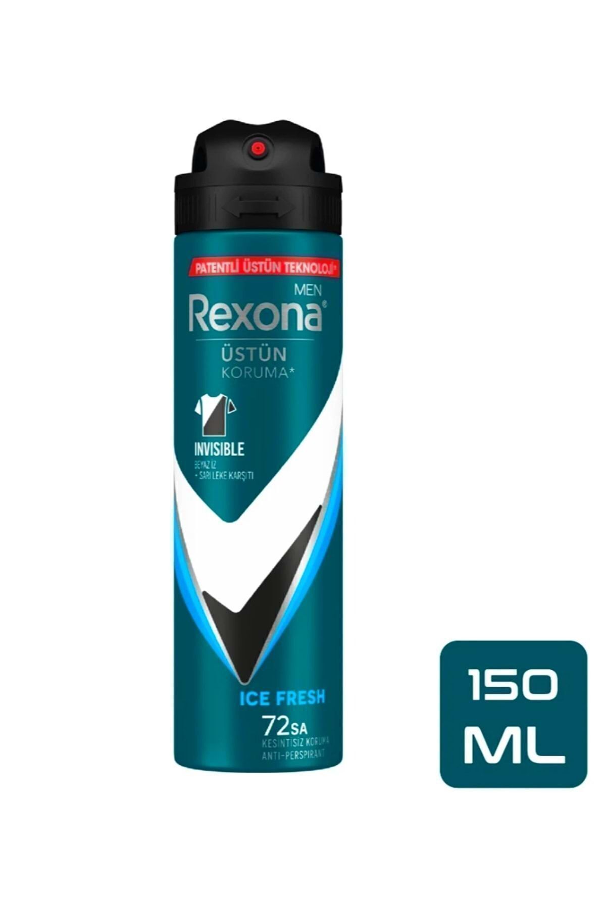 REXONA MEN IINVISIBLE ICE FRESH DEODORANT 150ML-