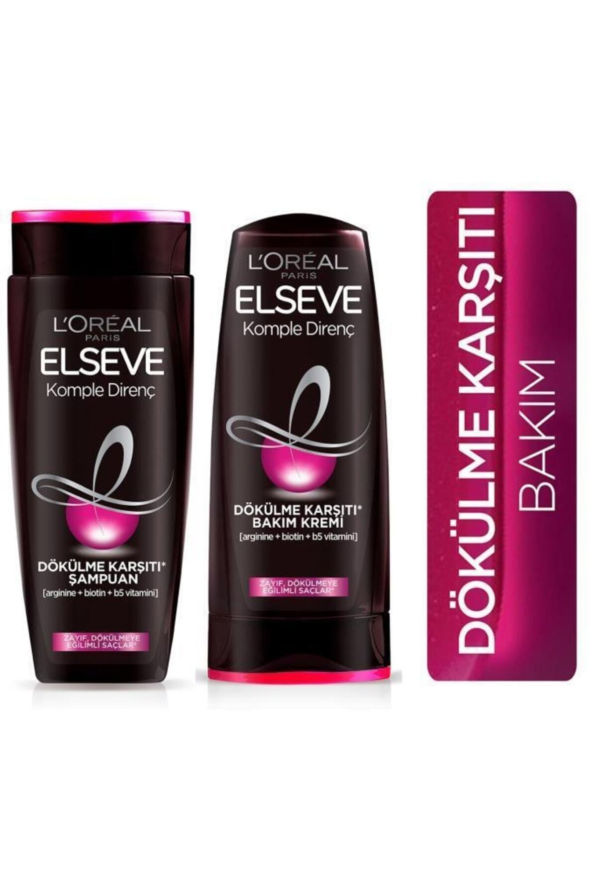 ELSEVE KOMPLE DİRENÇ DÖKÜLME KARŞIT BAKIM SETİ 390-