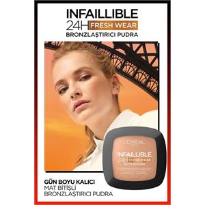 LOREAL PARİS INFAİLLİBLE 24H FRESH WEAR BRONZLAŞTIRICI PUDRA 300-