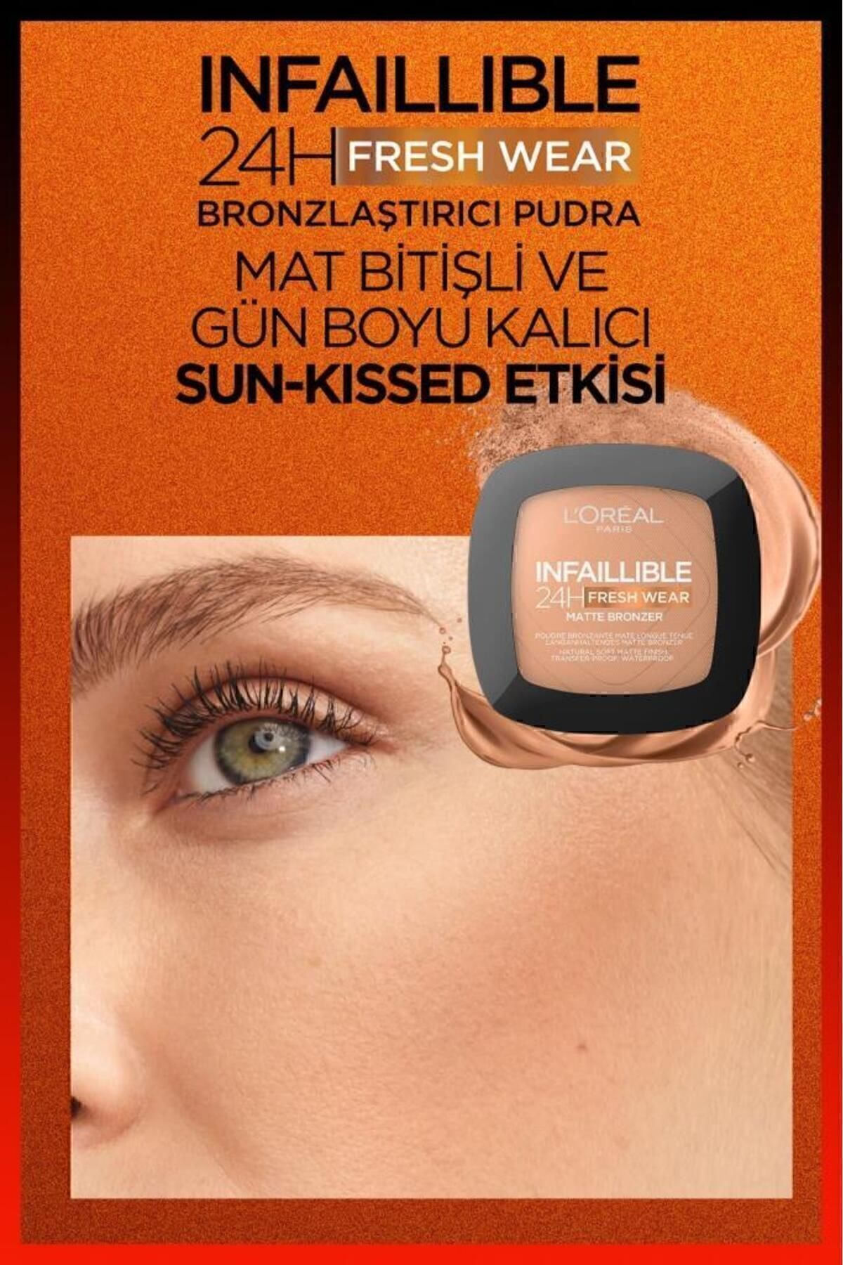 LOREAL PARİS INFAİLLİBLE 24H FRESH WEAR BRONZLAŞTIRICI PUDRA 300-
