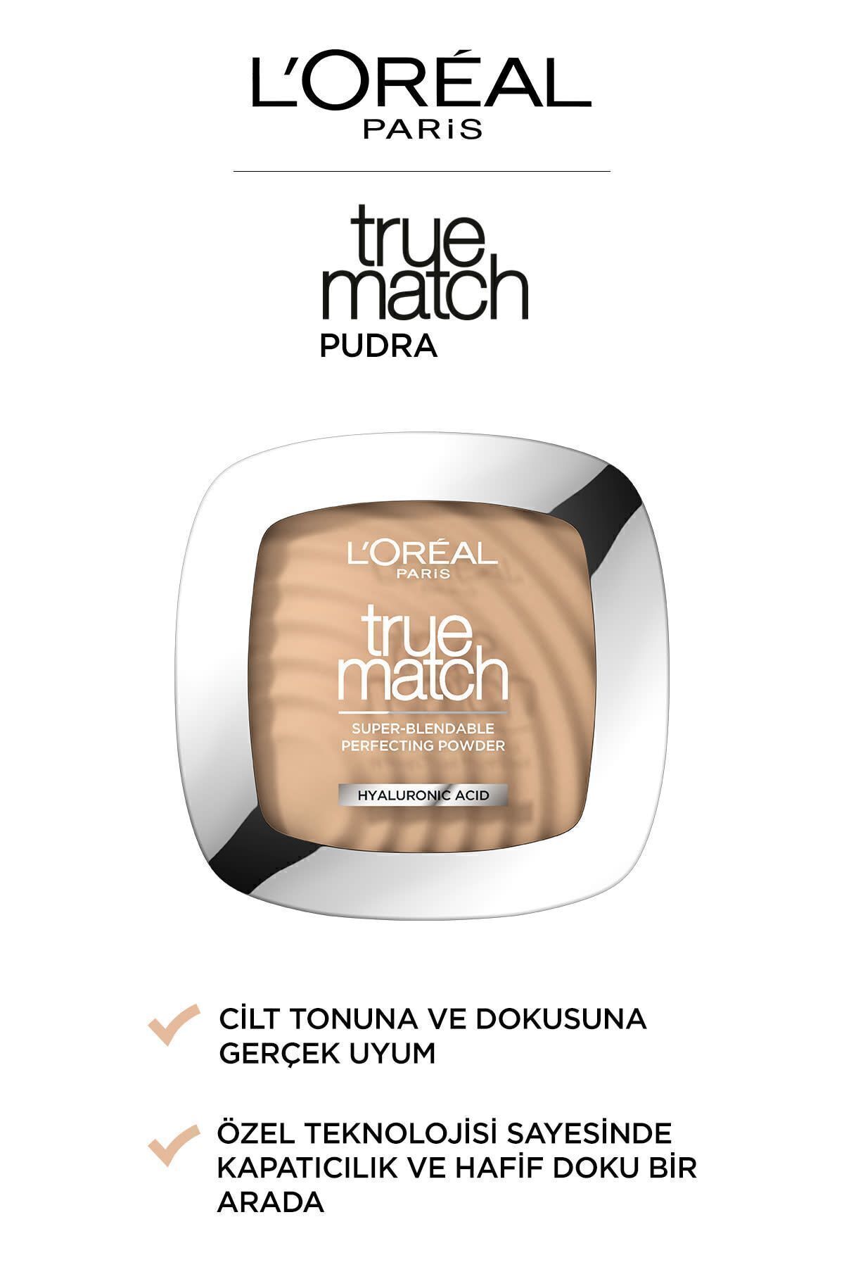 LOREAL PARİS PUDRA - TRUE MATCH POWDER 3.R/3.C ROS-
