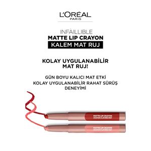 LOREAL PARİS INFAİLLİBLE MATTE LİP CRAYON KALEM RUJ 110-