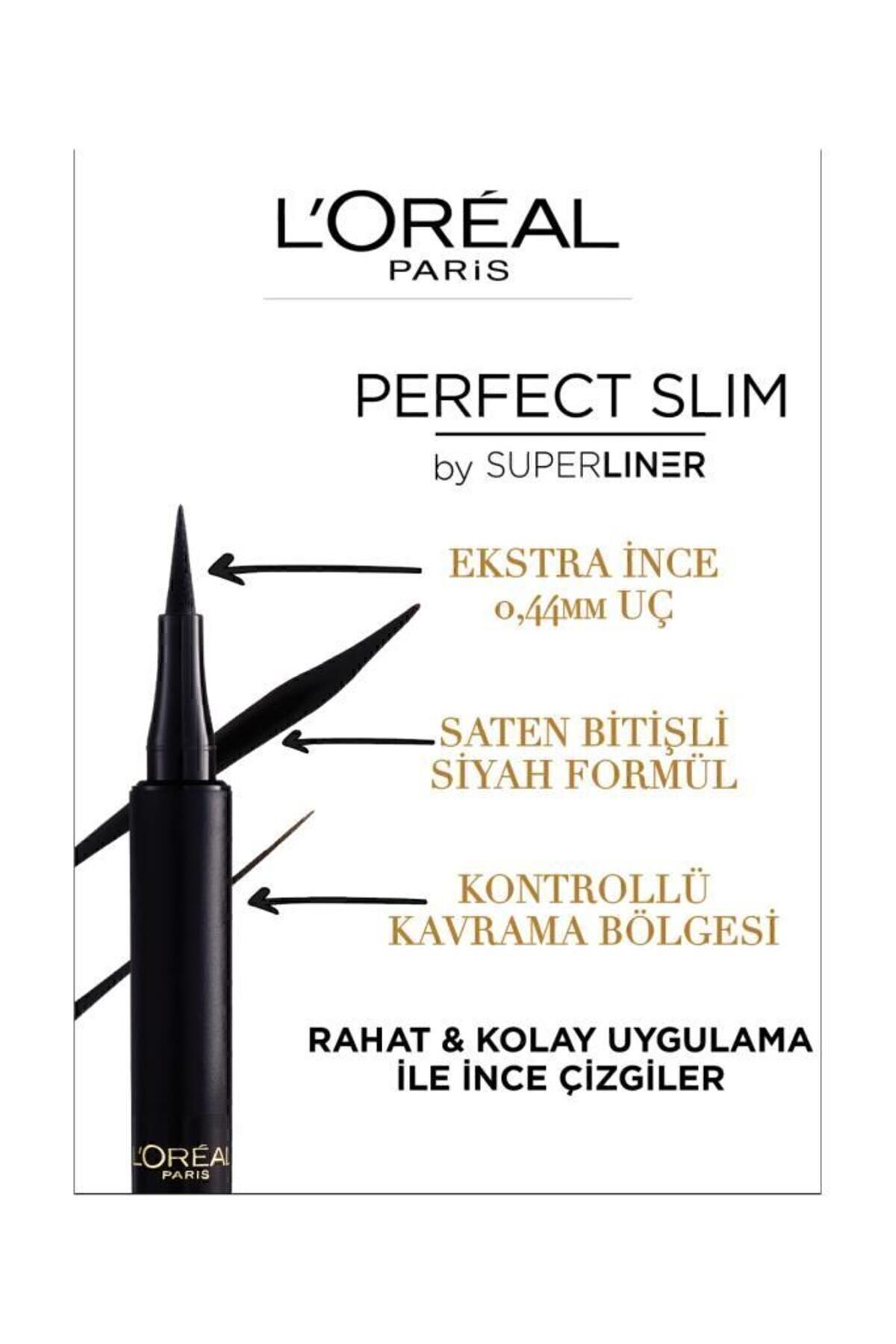 LOREAL PARİS  PERFECT SLİM BY SUPERLİNER SİYAH-