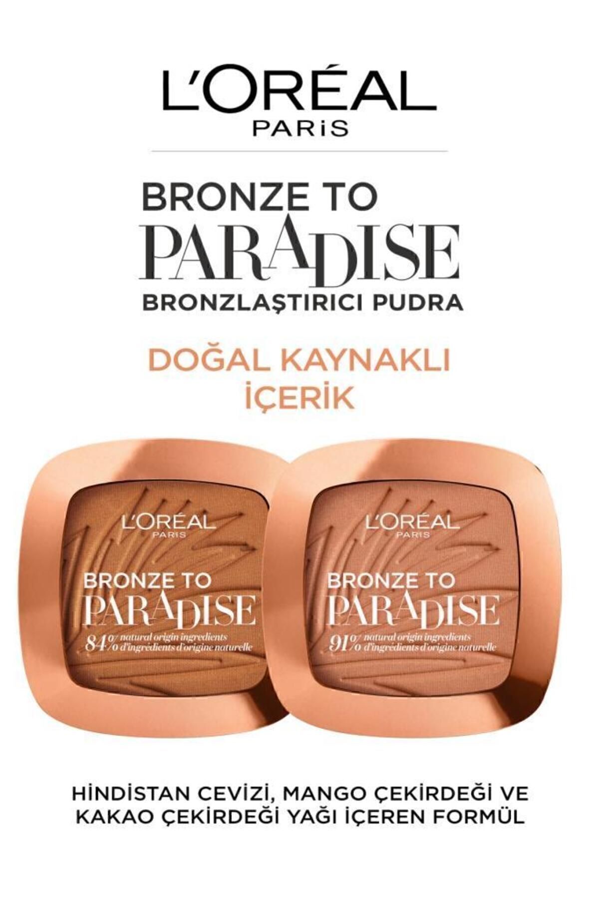 LORÉAL PARİS BRONZE TO PARADİSE MAT BRONZLAŞTIRICI-