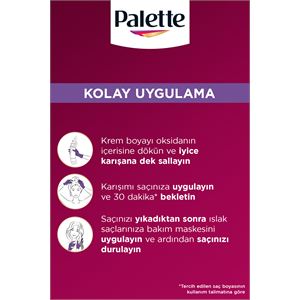PALETTE DELUXE SAÇ BOYASI U71 ELMAS GRİSİ SAÇ BOYASI-