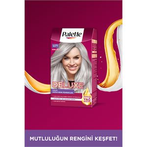 PALETTE DELUXE SAÇ BOYASI U71 ELMAS GRİSİ SAÇ BOYASI-