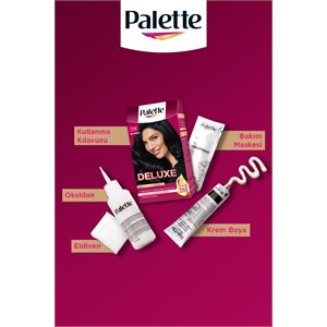 PALETTE DELUXE SAÇ BOYASI 1-1 GECE MAVİSİ  SAÇ BOYASI-