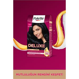 PALETTE DELUXE SAÇ BOYASI 1-1 GECE MAVİSİ  SAÇ BOYASI-