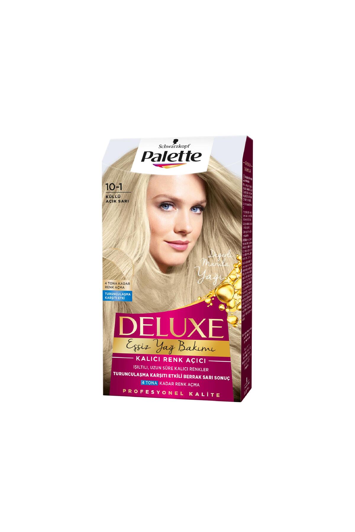 PALETTE DELUXE 10-1 KÜLLÜ AÇIK SARI SAÇ BOYASI-