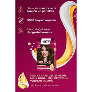 PALETTE DELUXE 6-0 KOYU KUMRAL SAÇ BOYASI-