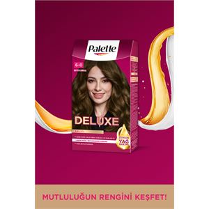 PALETTE DELUXE 6-0 KOYU KUMRAL SAÇ BOYASI-