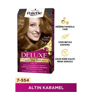 Palette Deluxe 7-554 Altın Karamel-