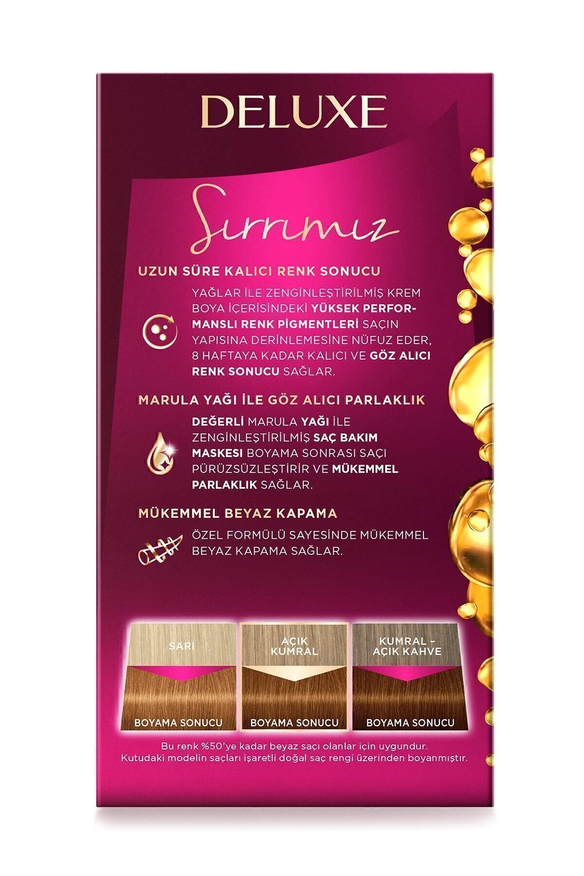 Palette Deluxe 7-554 Altın Karamel-